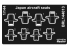 Brengun kit d'amelioration avion BRL144033 Japon siege 1/144