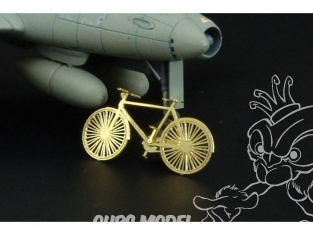 Brengun accessoire diorama BRL144007 kit de vélo 1/144