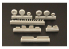 Brengun kit d'amelioration avion BRL144096 Boeing 737/300 pour kit Minicraft 1/144