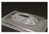 Brengun kit d'amelioration avion BRL144086 Verriere vacuform Zero- Rufe pour kit Sweet 1/144