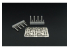 Brengun kit d'amelioration avion BRL144123 Bachem Ba-349 Natter (pour 2kits) pour kit Brengun 1/144