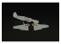 Brengun kit d'amelioration avion BRL144131 Yak-1 pour kit Brengun 1/144