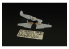 Brengun kit d'amelioration avion BRL144131 Yak-1 pour kit Brengun 1/144