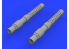 Eduard kit d'amelioration avion brassin 648401 Canons pour Messerschmitt Bf109G-6 Tamiya 1/48