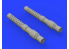 Eduard kit d'amelioration avion brassin 648401 Canons pour Messerschmitt Bf109G-6 Tamiya 1/48