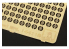Brengun accessoire diorama BRS144119 Points d'attache (type croisé) Porte-avions américain 1/144