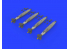 Eduard kit d'amelioration avion brassin 648386 GBU-38 Protégé thermiquement 1/48