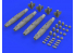Eduard kit d'amelioration avion brassin 648386 GBU-38 Protégé thermiquement 1/48