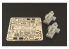 Brengun kit d'amelioration avion BRL144066 Me 262B Schwalbe 2 kits pour kit Eduard 1/144