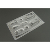 Brengun kit d'amelioration avion BRL144047 Verriere vacuform Lancaster BI/III, B10, Dambuster pour kit AModel 1/144