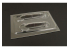 Brengun kit d'amelioration avion BRL144069 Verriere vacuform Me-262B pour kit Eduard 1/144