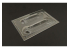 Brengun kit d'amelioration avion BRL144069 Verriere vacuform Me-262B pour kit Eduard 1/144