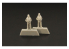 Brengun Figurine avion BRL144072 Pilotes RAF 2 piéces WWII 1/144