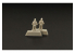 Brengun Figurine avion BRL144072 Pilotes RAF 2 piéces WWII 1/144