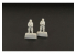 Brengun Figurine avion BRL144080 Pilotes Japonais 2 piéces WWII 1/144