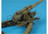 Hauler kit resine HLP72007 Canon M1 8inch en position de tir 1/72