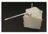 Hauler kit resine HLP72013 Pantherturm I pied en acier 1/72