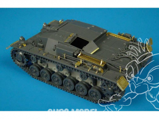 Hauler kit de conversion SPH48002 multi packs Stug.III.ausf.B pour maquette tamiya 1/48