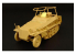 Hauler kit d'amelioration HLX48237 Exterieur de Sd.Kfz.250/3 pour maquette TAMIYA 1/48