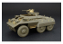Hauler kit d'amelioration HLX48245 Vehicule blindé U.S. M20 set de base pour maquette TAMIYA 1/48
