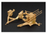 Hauler kit d'amelioration HLX48243 2 cm FLAK 38 flakvierling set de base pour maquette TAMIYA 1/48