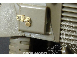Hauler accessoire diorama militaire HLX48242 CADENAS en photodecoupe 1/48