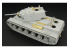 Hauler kit d'amelioration HLX48190 KV-1 modele 1942 simple tourelle pour maquette Hobby Boss 1/48