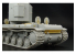 Hauler kit d'amelioration HLX48188 KV-2 Early pour maquette Hobby Boss 1/48