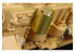 Hauler kit de conversion HLX48171 King Tiger tourelle Porsche Carénage d'échappement pour kit tamiya 1/48