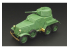 Hauler kit d'amelioration HLX48329 Vehicule blindé BA10 pour kit UM 1/48