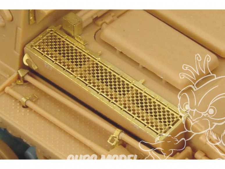Hauler kit d'amelioration HLX48103 Grilles Stug III Ausf.G etPz.III Ausf.L pour kit tamiya 1/48