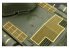 Hauler kit d'amelioration HLX48326 JS-2 Grilles moteur pour kit Tamiya 1/48