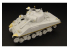 Hauler kit d'amelioration HLX48160 M4 SHERMAN pour kit Hobby Boss 1/48
