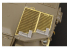 Hauler kit d'amelioration HLX48177 Grilles M26 Pershing pour kit Tamiya 1/48