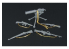 Hauler armes HLX48081 set pour armes de D'infanterie U.S. pour kit Tamiya 1/48