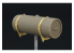 Hauler kit d'amelioration HLX48084 SUPPORTS pour réservoirs de carburant SU-122 et T-34 1/48