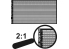Hauler kit d'amelioration HLX48254 BANDES avec écrous 0,6-1,1mm 1/48
