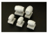 Hauler accessoire diorama HLF48344 Barils de bois en resine 1/48