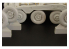 Hauler kit d'amelioration HLX48334 Roues Sd.Kfz 234 Puma pour kit Italeri et Tamiya 1/48