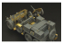 Hauler kit d’amélioration HLX48361 Kfz.69 Krupp avec 3.7cm Pak pour kit Tamiya 1/48