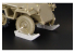 Hauler kit d’amélioration HLX48281 Sd.Kfz.250-251 Ski de roues avant pour kit AFV Club 1/48