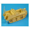 Hauler kit d&rsquo;am&eacute;lioration HLX48011 Kettenkraftrad pour kit Tamiya 1/48