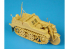 Hauler kit d’amélioration HLX48011 Kettenkraftrad pour kit Tamiya 1/48