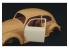 Hauler kit d'amelioration HLX48158 Porte ouverte de Volkswagen type 82E pour kit Tamiya 1/48