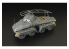 Hauler kit d'amelioration HLX48336 Sd.Kfz.232 vehicule blindé Allemand ser de base pour kit Tamiya 1/48