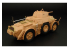 Hauler kit d'amelioration HLX48313 AB-43 Autoblinda pour kit Italeri 1/48