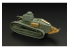 Hauler kit d'amelioration HLH72047 FT-17 pour kit FTF-Model 1/48