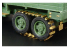 Hauler kit d'amelioration HLH72015 GAZ AAA chenilles boue neige pour kit UM Model 1/72