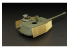 Hauler Kit d'amelioration HLU35061 JS-2 Armure Stand-off pour Kit Tamiya 1/35