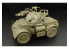 Hauler Kit d'amelioration HLU35056 T17E1 Staghound Mk.I avec 60LB Rocket Launch pour Kit bronco 1/35